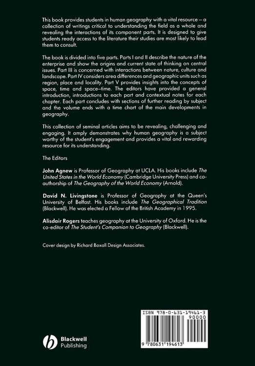 Produktbild: Human Geography