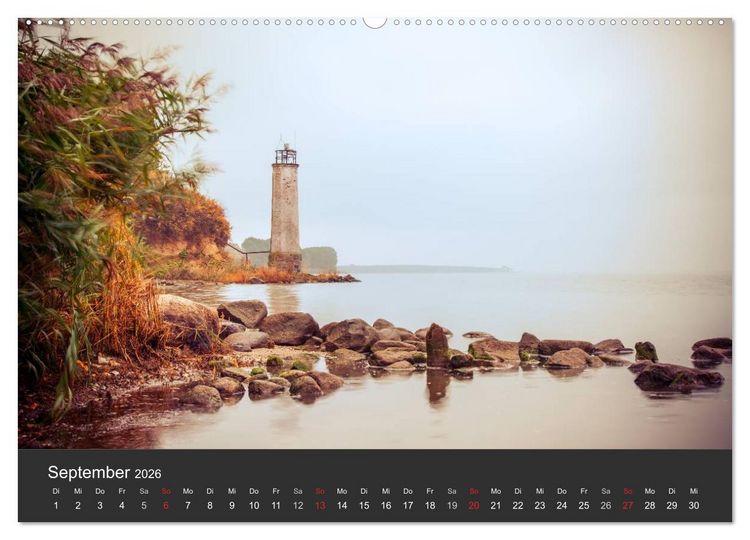 Produktbild: Mecklenburg-Vorpommern (Wandkalender 2026 DIN A2 quer), CALVENDO Monatskalender