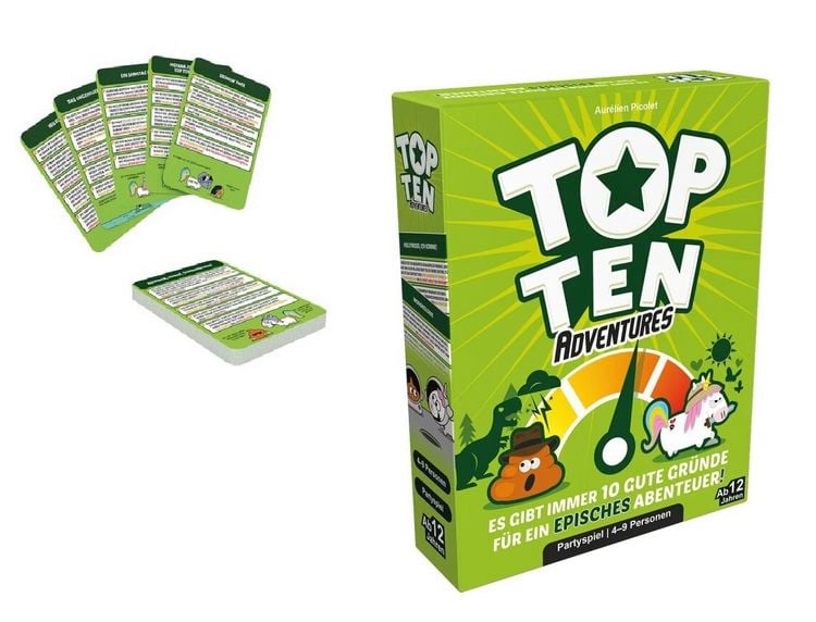Produktbild: Top Ten Adventures DE