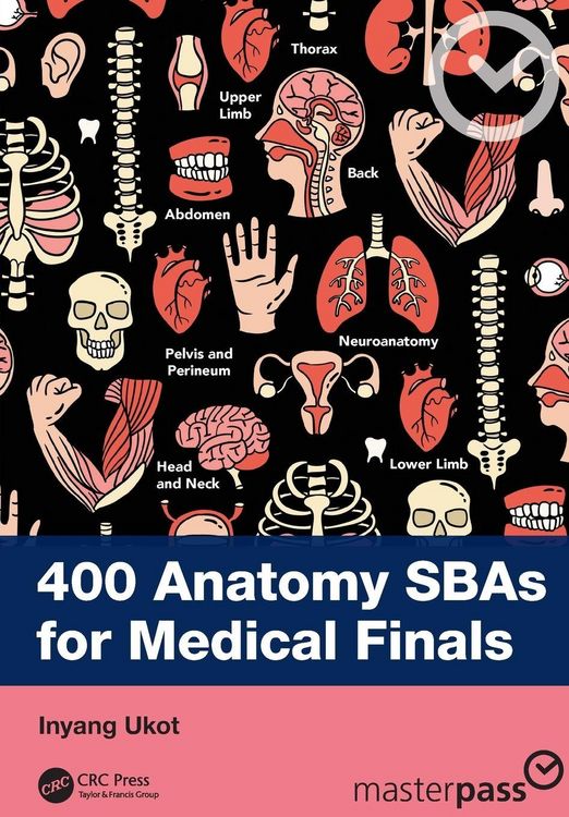 Produktbild: 400 Anatomy SBAs for Medical Finals