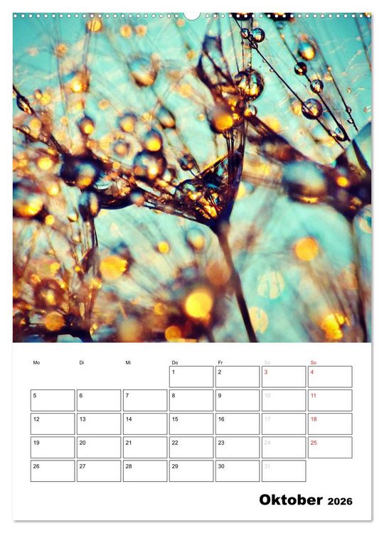Produktbild: Pusteblumentraum - Dreams of Dandelion (Wandkalender 2026 DIN A2 hoch), CALVENDO Monatskalender