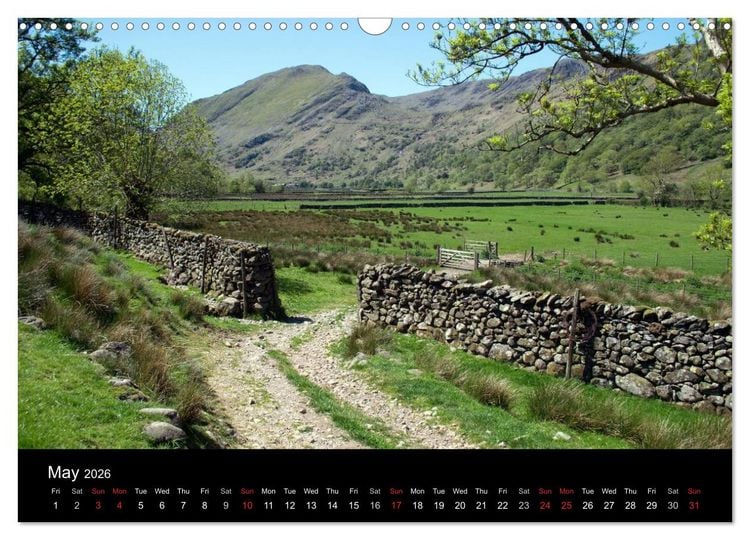 Produktbild: The English Lake District (Wall Calendar 2026 DIN A3 landscape), CALVENDO 12 Month Wall Calendar