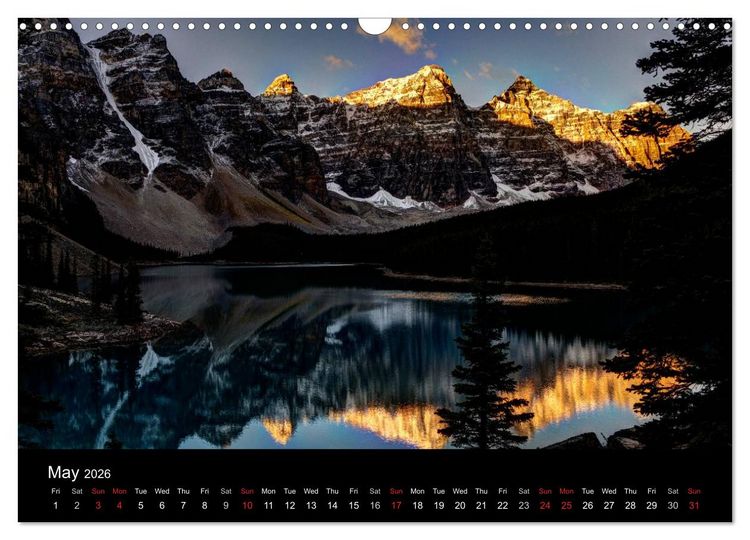 Produktbild: Western Canada (Wall Calendar 2026 DIN A3 landscape), CALVENDO 12 Month Wall Calendar