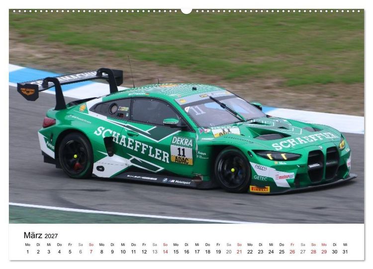 Produktbild: Motorsport in Deutschland (hochwertiger Premium Wandkalender 2027 DIN A2 quer), Kunstdruck in Hochglanz