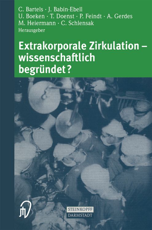 Produktbild: Extrakorporale Zirkulation &mdash; wissenschaftlich begr&uuml;ndet?