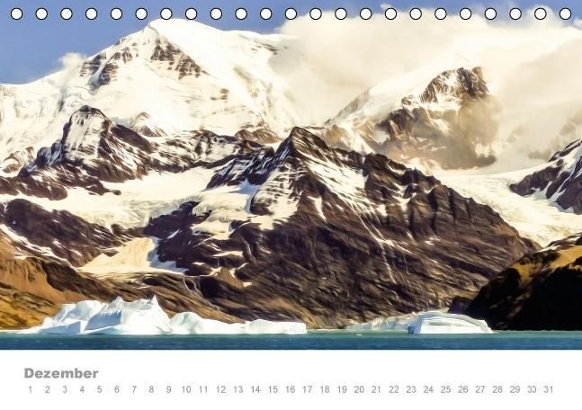 Produktbild: ANTARKTIS (Tischkalender immerw&auml;hrend DIN A5 quer)