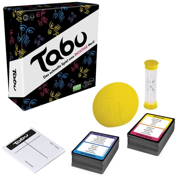 Produktbild: Hasbro 5254100 - Tabu, Partyspiel, W&ouml;rterspiel