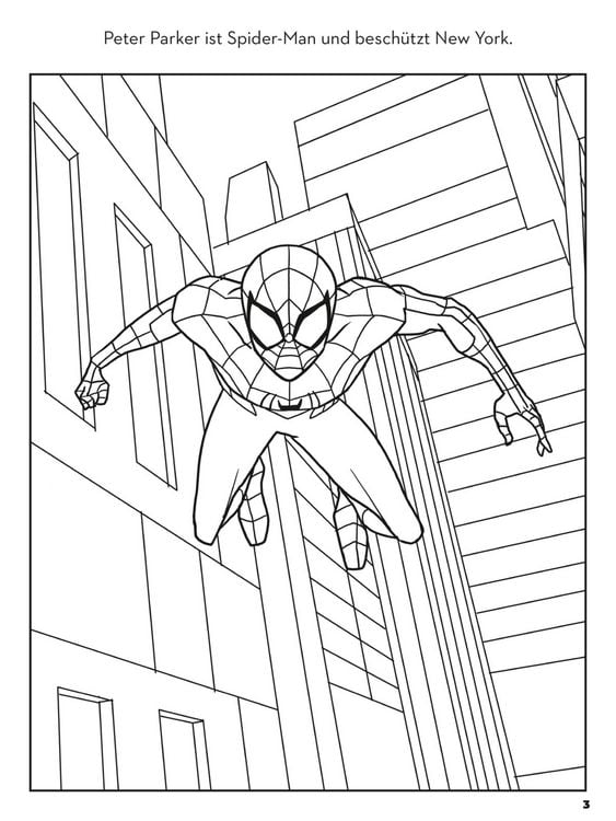 Produktbild: Spider-Man: Coole Ausmalbilder