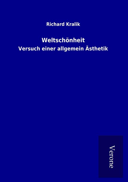 Produktbild: Weltsch&ouml;nheit