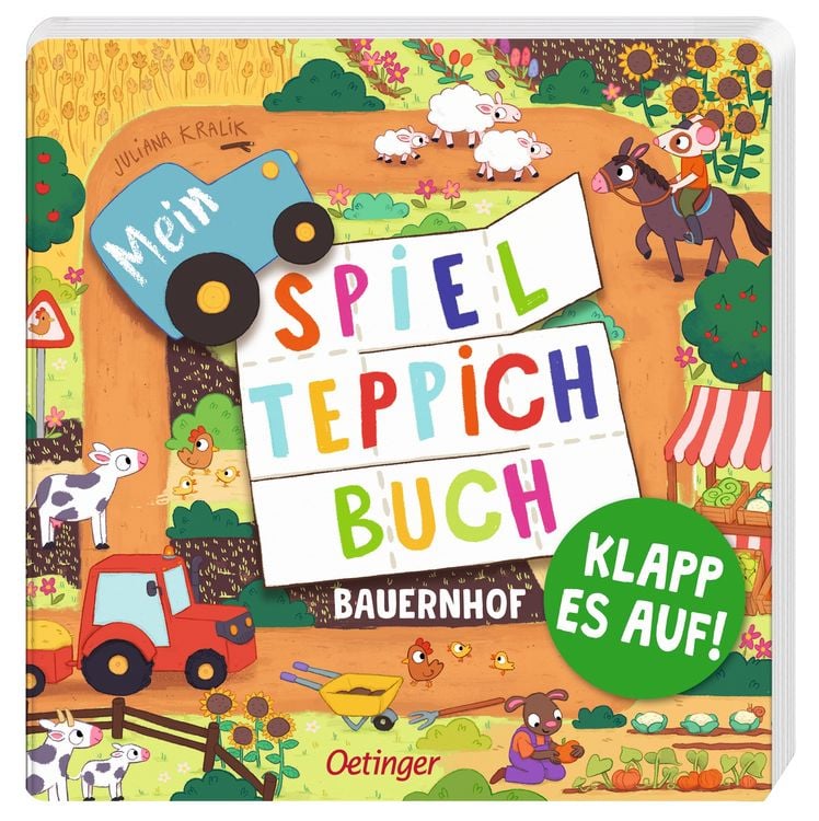Produktbild: Mein Spielteppich-Buch. Bauernhof