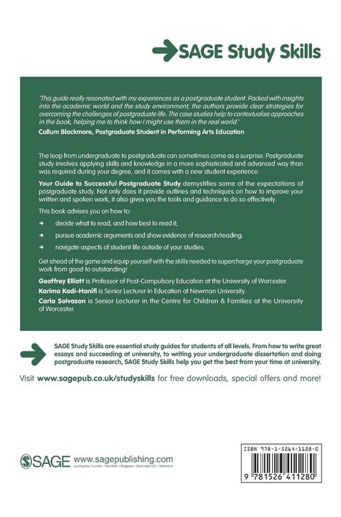 Produktbild: Your Guide to Successful Postgraduate Study