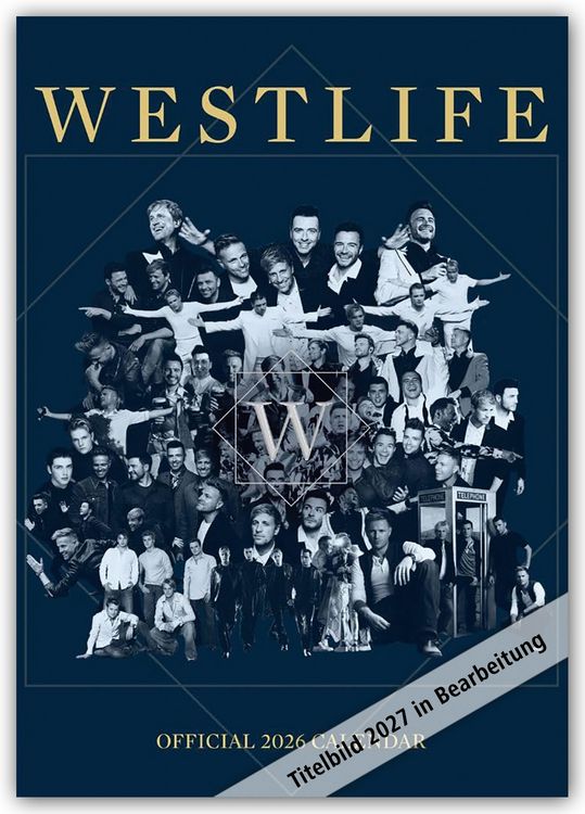 Produktbild: Westlife 2027 &ndash; A3-Posterkalender