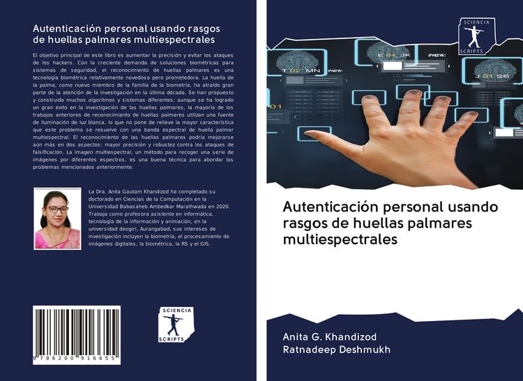 Produktbild: Autenticaci&oacute;n personal usando rasgos de huellas palmares multiespectrales