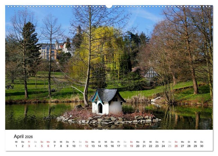 Produktbild: Romantisches Kronberg im Taunus (Wandkalender 2026 DIN A2 quer), CALVENDO Monatskalender