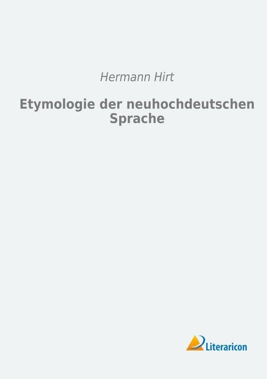 Produktbild: Etymologie der neuhochdeutschen Sprache