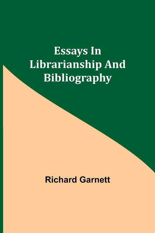 Produktbild: Essays In Librarianship And Bibliography