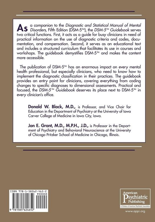 Produktbild: DSM-5&reg; Guidebook