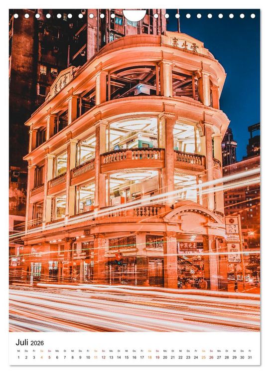 Produktbild: Hongkong Street live (Wandkalender 2026 DIN A4 hoch), CALVENDO Monatskalender