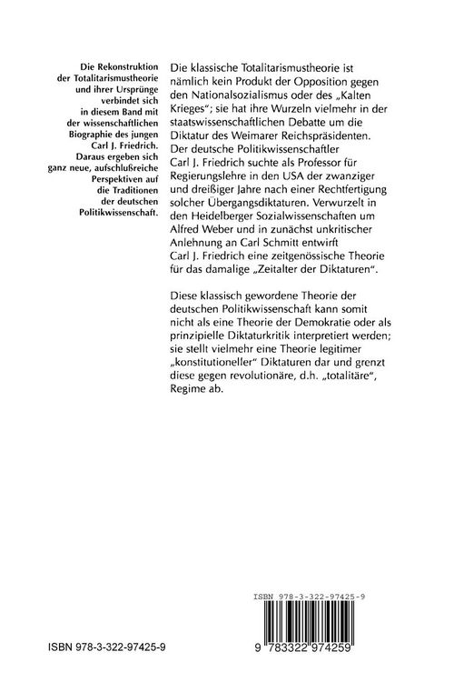 Produktbild: Politikwissenschaft im &bdquo;Zeitalter der Diktaturen&ldquo;