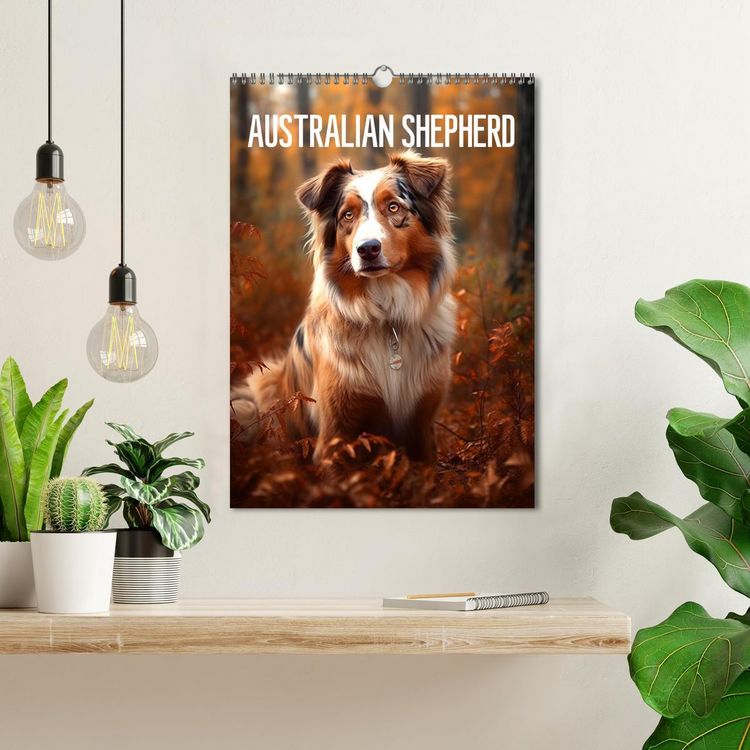 Produktbild: Australian Shepherd (Wandkalender 2026 DIN A3 hoch), CALVENDO Monatskalender