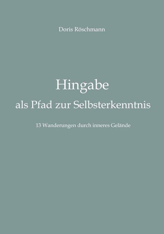 Produktbild: Hingabe als Pfad zur Selbsterkenntnis