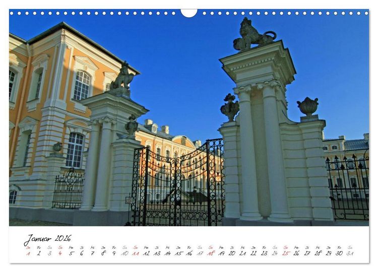 Produktbild: Litauen und Lettland (Wandkalender 2026 DIN A3 quer), CALVENDO Monatskalender