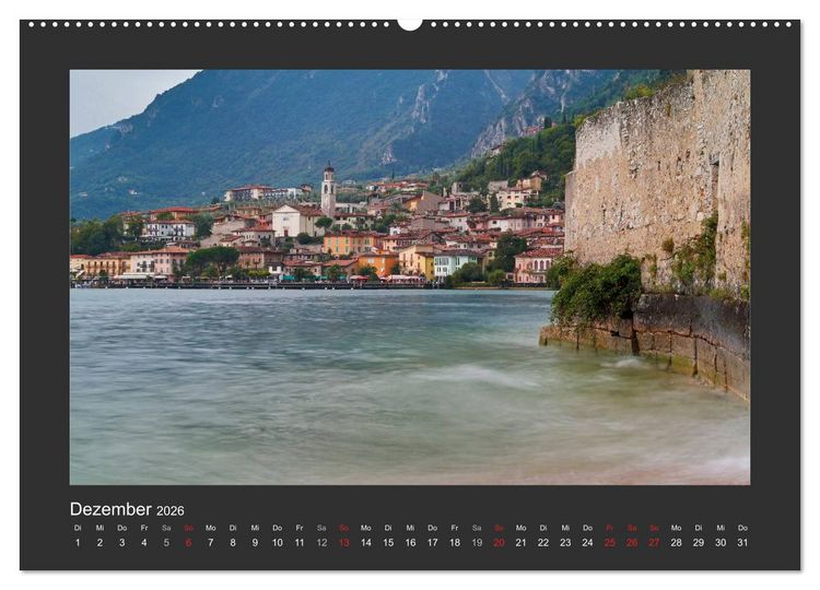Produktbild: Limone sul Garda - Bella Italia (Wandkalender 2026 DIN A2 quer), CALVENDO Monatskalender