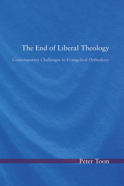 Produktbild: The End of Liberal Theology