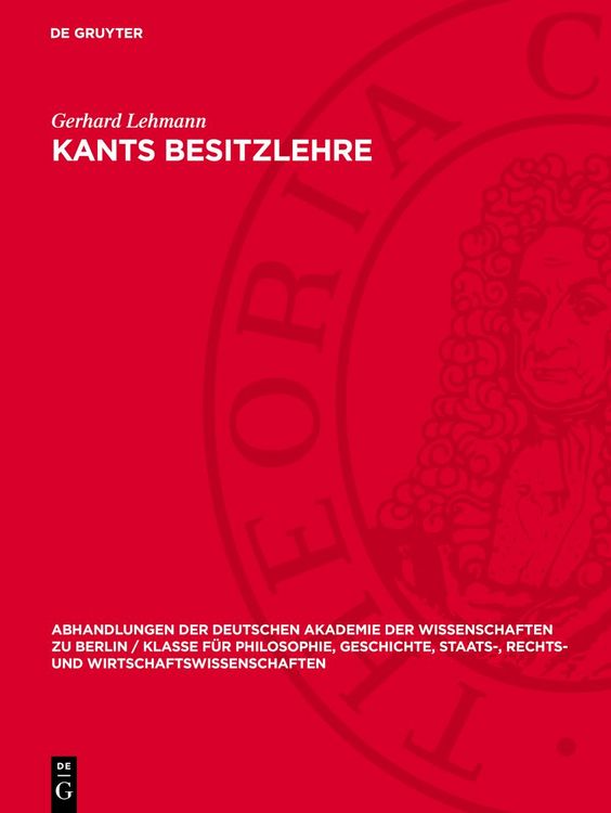 Produktbild: Kants Besitzlehre