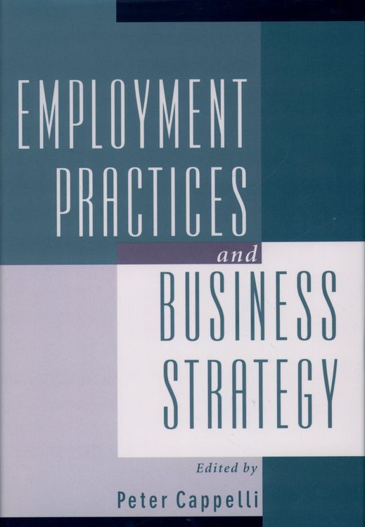 Produktbild: Employment Practices and Business Strategy