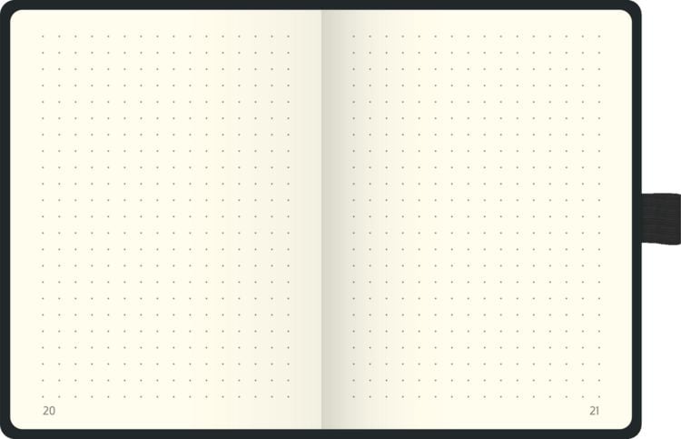Produktbild: Brunnen Notizbuch A6 dotted Kompagnon