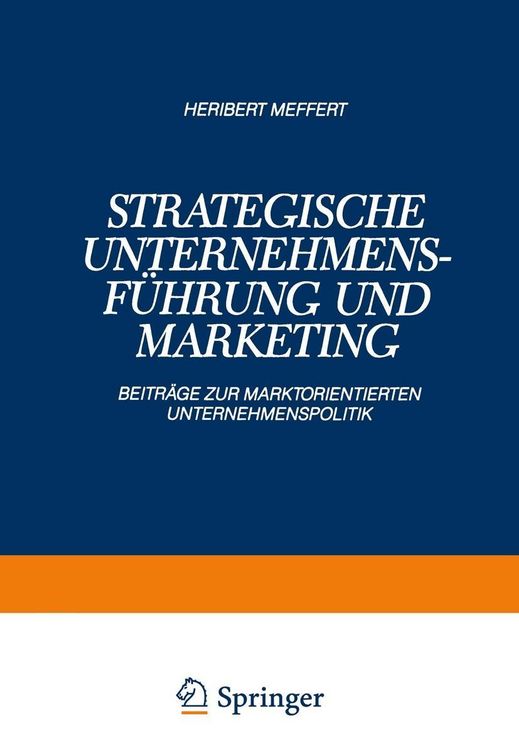 Produktbild: Strategische Unternehmensf&uuml;hrung und Marketing