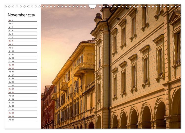 Produktbild: Piemont und Turin (Wandkalender 2026 DIN A3 quer), CALVENDO Monatskalender