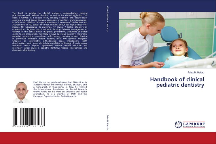 Produktbild: Handbook of clinical pediatric dentistry