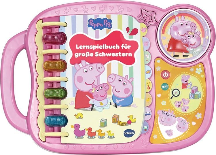 Produktbild: Peppa Pig - Lernspielbuch f&uuml;r gro&szlig;e Schwestern