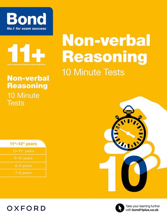 Produktbild: Bond 11+: Non-verbal Reasoning: 10 Minute Tests