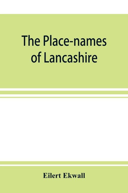 Produktbild: The place-names of Lancashire