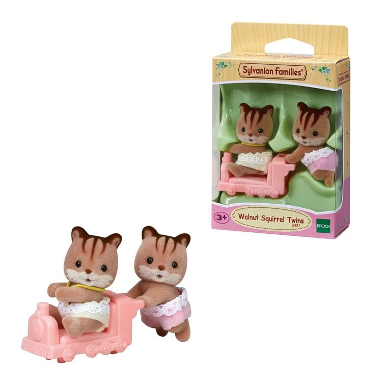 Produktbild: Sylvanian Families 5421 - Walnuss Eichh&ouml;rnchen Zwillinge