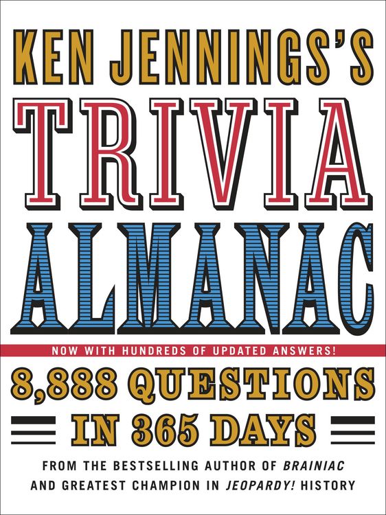 Produktbild: Ken Jennings's Trivia Almanac