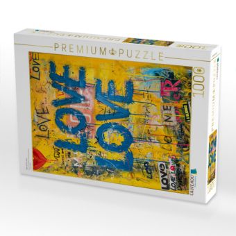 Produktbild: CALVENDO Puzzle &Uuml;berall ist Liebe | 1000 Teile Lege-Gr&ouml;&szlig;e 64x48cm Foto-Puzzle f&uuml;r gl&uuml;ckliche Stunden
