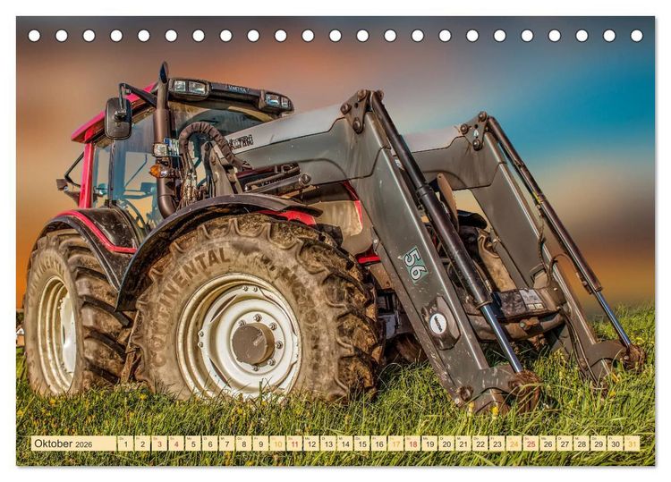 Produktbild: Landwirtschaft - Hightech und Handarbeit (Tischkalender 2026 DIN A5 quer), CALVENDO Monatskalender