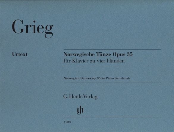 Produktbild: Edvard Grieg - Norwegische T&auml;nze op. 35 f&uuml;r Klavier zu vier H&auml;nden