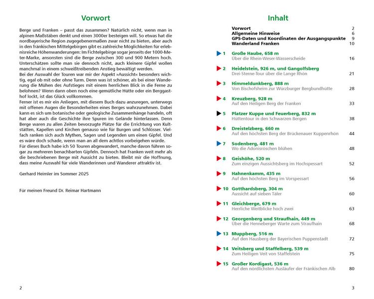 Produktbild: ROTHER Wanderbuch Fr&auml;nkische Wanderberge - Die sch&ouml;nsten Touren