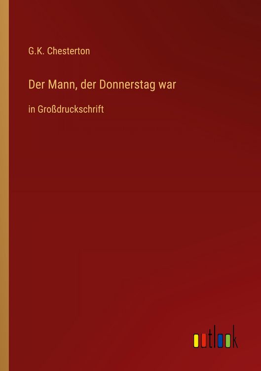 Produktbild: Der Mann, der Donnerstag war