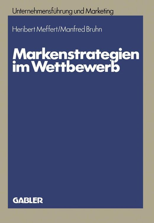 Produktbild: Markenstrategien im Wettbewerb