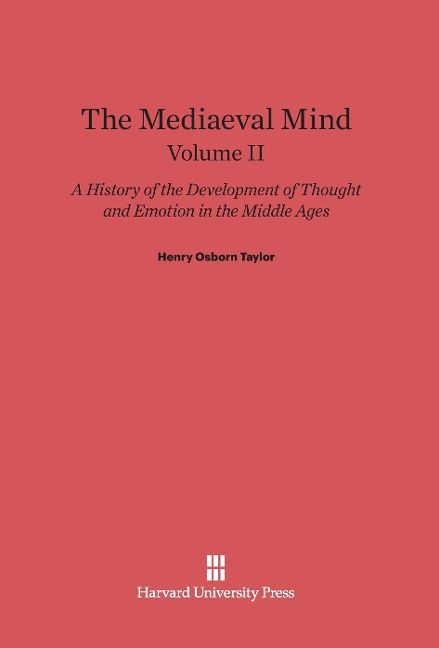 Produktbild: The Mediaeval Mind, Volume II