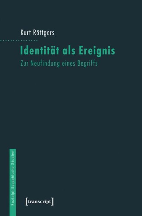 Produktbild: Identit&auml;t als Ereignis