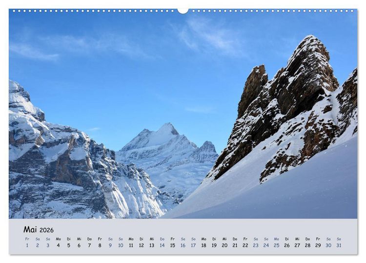 Produktbild: Gipfel Blicke (Wandkalender 2026 DIN A2 quer), CALVENDO Monatskalender