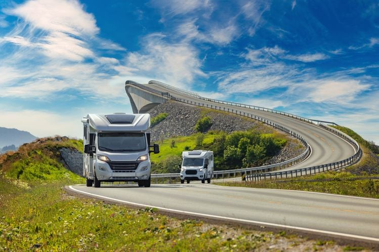 Produktbild: Die ultimativen Roadtrips mit dem Wohnmobil in Europa