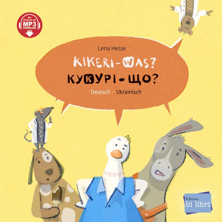 Produktbild: Kikeri &ndash; was? (Deutsch-Ukrainisch)